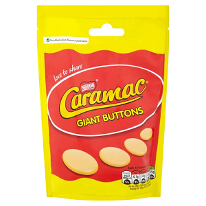 Caramac Giant Buttons