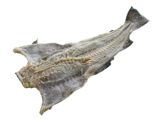 Salted and Dried Atlantic Cod